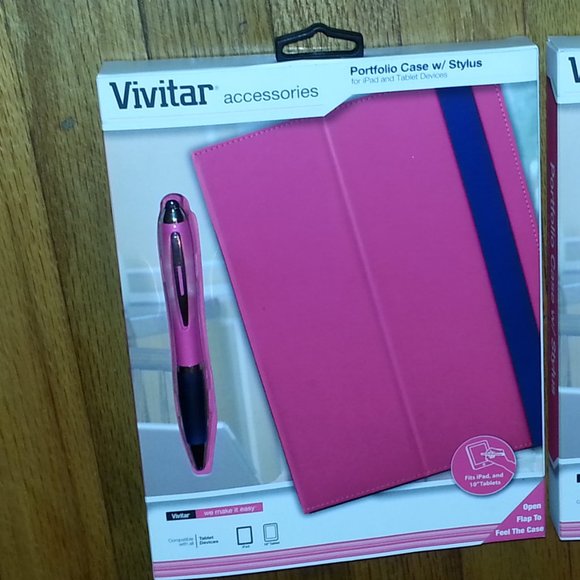 Vivitar Portfolio Case Pen/Stylus Fits any 10" Tablet   Send your best offer - Picture 2 of 4